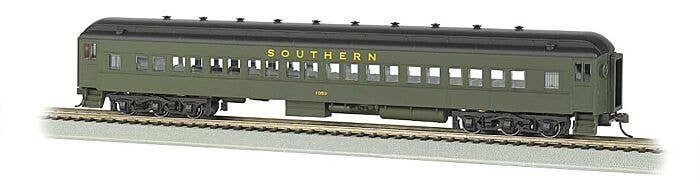 72′ Heavyweight Coach - Ready to Run -- Southern Railway 1050, HO, Bachmann Industries 13706