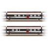 Type B & Type C 2nd Class Add-On for Giruno Train Set - Ready to Run -- Swiss Federal Railways SBB Set 1 (Era VI 2021, white, bl