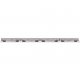 18′ Streamlined Fluted-Side 3 Coaches, Observation - 3-Rail Ready to Run - -- Pennsylvania Railroad (silver, Tuscan, Congressi