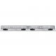18′ Streamlined Fluted Coach 2-Pack - 3-Rail - Ready to Run - RailSounds -- Penn Central 1589, 7142 (silver, black), O, Lionel
