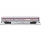 18′ Streamlined Fluted Diner - 3-Rail - Ready to Run - StationSounds -- Pennsylvania Railroad 4526 (silver, Tuscan), O, Lionel