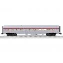 18′ Streamlined Fluted Diner - 3-Rail - Ready to Run - StationSounds -- Pennsylvania Railroad 4526 (silver, Tuscan), O, Lionel