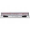 18′ Streamlined Fluted Diner - 3-Rail - Ready to Run - StationSounds -- Pennsylvania Railroad 4526 (silver, Tuscan), O, Lionel