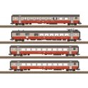 Type AD Combine, Type WR Diner, 2 Type B Coaches - Ready to Run -- Swiss Federal Railways SBB/CFF/FFS (Era IV 1975, Swiss Expres