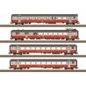 Type AD Combine, Type WR Diner, 2 Type B Coaches - Ready to Run -- Swiss Federal Railways SBB/CFF/FFS (Era IV 1975, Swiss Expres