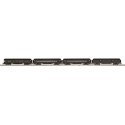 Madison Heavyweight Baggage, 2 Coach, Observation Set - 3-Rail RTR -- New Haven 5407, 7805, 7910, 2 (Pullman Green, black), O, A