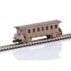 2-Axle Open Platform Coach - Ready to Run -- Real Bronze Casting, Z, Marklin, Inc 87003