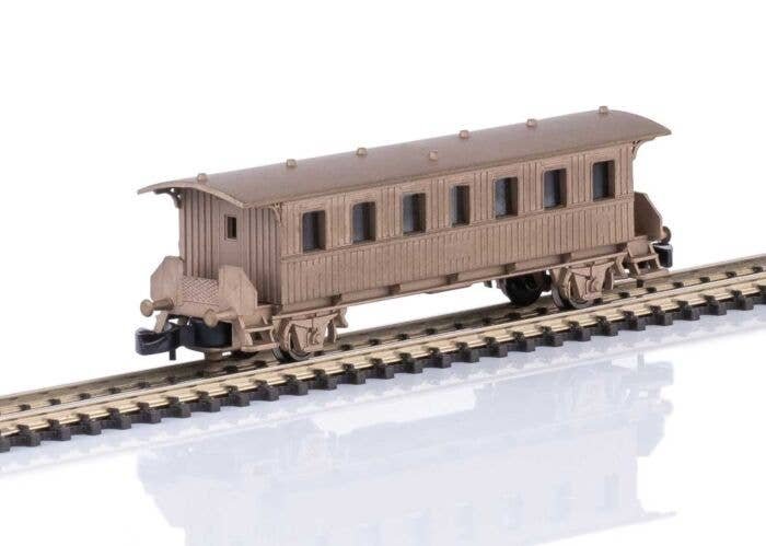 2-Axle Open Platform Coach - Ready to Run -- Real Bronze Casting, Z, Marklin, Inc 87003