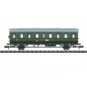 2 Type DR B 541 & Btr-541 Commuter Set - Ready to Run - Minitrix -- German State Railroad DR (Era III 1964, green, gray), N, Tri