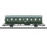 2 Type DR B 541 & Btr-541 Commuter Set - Ready to Run - Minitrix -- German State Railroad DR (Era III 1964, green, gray), N, Tri