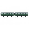 Rebuilt Type B3yge and BD3yg 2nd Class Car Set - 3-Rail - Ready to Run -- German Federal Railroad DB (Era III 1965, green, gray)