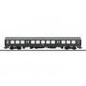 Type Bmh Halberstadt Center Entry Car - 3-Rail - Ready to Run -- German State Railroad DR (Era IV 1980s, green, silver & green, 