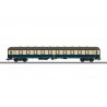 Type Am 203 1st Class Compartment Car - 3-Rail - Ready to Run -- German Federal Railroad DB (Era IV 1980, Ocean Blue, ivory), HO