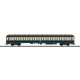 Type Bm 234 2nd Class Coach - 3-Rail - Ready to Run -- German Federal Railroad DB (Era IV 1980, Ocean Blue, ivory), HO, Marklin,