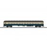 Type Bm 234 2nd Class Coach - 3-Rail - Ready to Run -- German Federal Railroad DB (Era IV 1980, Ocean Blue, ivory), HO, Marklin,