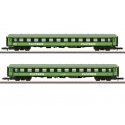 Type Bmmdz 268.7F and 264.4F Coach Set - Ready to Run -- Flixtrain (Era VI 2020, green, black, white), Z, Marklin, Inc 87404