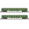 Type Bmmdz 268.7F and 264.4F Coach Set - Ready to Run -- Flixtrain (Era VI 2020, green, black, white), Z, Marklin, Inc 87404
