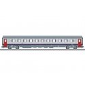 EC 90 Vauban Type BI6 2nd Class Compartment Car - 3-Rail - Ready to Run -- Belgian State Railways SNCB/NMBS (Era V 2000s, white,