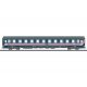 EC 90 Vauban Type BI6 2nd Class Slumbercoach - 3-Rail - Ready to Run -- Belgian State Railways SNCB/NMBS (Era V 2000s, blue, gra