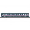 EC 90 Vauban Type BI6 2nd Class Slumbercoach - 3-Rail - Ready to Run -- Belgian State Railways SNCB/NMBS (Era V 2000s, blue, gra