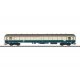 Type ABylb 411 1st and 2nd Class Coach - 3-Rail - Ready to Run -- German Federal Railroad DB (Era IV 1980, ocean blue, ivory, gr