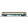 Type ABylb 411 1st and 2nd Class Coach - 3-Rail - Ready to Run -- German Federal Railroad DB (Era IV 1980, ocean blue, ivory, gr