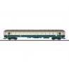 Type Bylb 421 2nd Class Coach - 3-Rail - Ready to Run -- German Federal Railroad DB (Era IV 1980, ocean blue, ivory, gray), HO, 