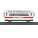 High-Speed Train Diner for Battery-Powered Sets - Ready to Run - My World -- German Railroad DB AG InterCity Express (white, red