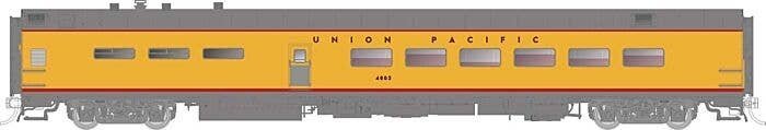 Pullman-Standard Lightweight Diner - Ready to Run -- Union Pacific 4810 (Armour Yellow, gray, red), HO, Rapido Trains Inc 124058