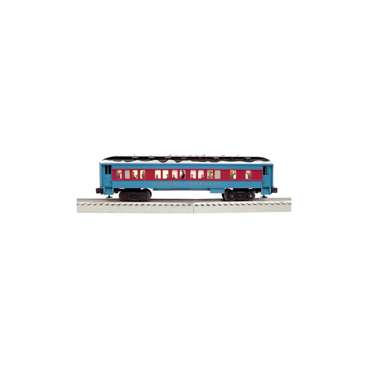 Hot Chocolate Car -- Polar Express (blue, red), O, Lionel 684603