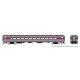 P-S Comet Commuter Coach - Ready to Run -- Boston MBTA 331 (As-Delivered, silver, purple), HO, Rapido Trains Inc 128545