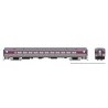 P-S Comet Commuter Coach - Ready to Run -- Boston MBTA 331 (As-Delivered, silver, purple), HO, Rapido Trains Inc 128545