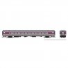 P-S Comet Commuter Coach - Ready to Run -- Boston MBTA 340 (As-Delivered, silver, purple), HO, Rapido Trains Inc 128546