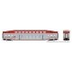 Bi-Level Commuter Coach - Ready to Run -- CalTrain Set No Number (gray, red, black), HO, Rapido Trains Inc 146029