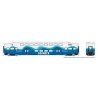 Bi-Level Commuter Coach - Ready to Run -- Sounder DXRX (No Number teal, blue, white), HO, Rapido Trains Inc 146053