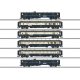 Edelweiss Parlor 6-Car Set - 3-Rail - Ready to Run -- Wagons-Lits CIWL (Era II 1937, blue, ivory), HO, Marklin, Inc 42470