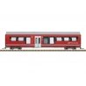 Stadler Class ABe 4/16 Capricorn Rail Car - Intermediate Car Style 1 -- Rhaetian Railway RhB (Era VI, red, gray, white), G, LGB 