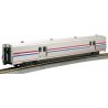 Viewliner II Baggage Car - Ready to Run -- Amtrak 61058 (Phase III Heritage silver, blue, white, red), HO, Kato USA Inc 356212