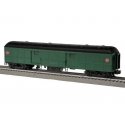 B60 Heavyweight Baggage Car - 3-Rail - Ready to Run - Vision Station Sounds -- Railway Express Agency 1651 (green, black, red), 