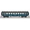 Type CCu 3rd Class Coach - Ready to Run - Minitrix -- German State Railroad DR (Era II 1908 Fantasy Scheme, blue, gray), N, Trix