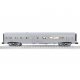 18′ Streamlined Fluted Diner - 3-Rail - Ready to Run - StationSounds -- Lionel Lines 4500 (silver), O, Lionel 2527210