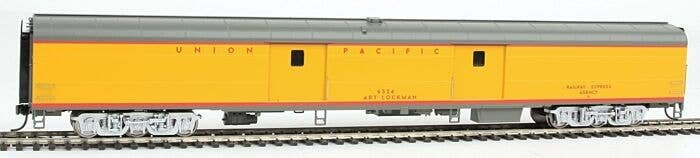 85` ACF Baggage Car - Standard - Heritage Fleet -- Union Pacific(R) 6334 `Art Lockman` (Armour Yellow, gray), HO, WalthersProto 