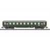 Type C4u-38 3rd Class D 96 Coach - Ready to Run - Minitrix -- German Federal Railroad DB (Era III 1952, green, gray), N, Trix 1