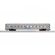 21′ Streamlined Diner w/StationSounds - 3-Rail - Ready to Run -- Amtrak 8017 (Phase 1, silver, red, blue, white), O, Lionel 25