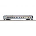 21′ Streamlined Diner w/StationSounds - 3-Rail - Ready to Run -- Amtrak 8017 (Phase 1, silver, red, blue, white), O, Lionel 25