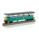 Open-Sided Excursion Car w/Seats - Ready to Run - Silver Series(R) -- Cass Scenic Railroad, HO, Bachmann Industries 17445