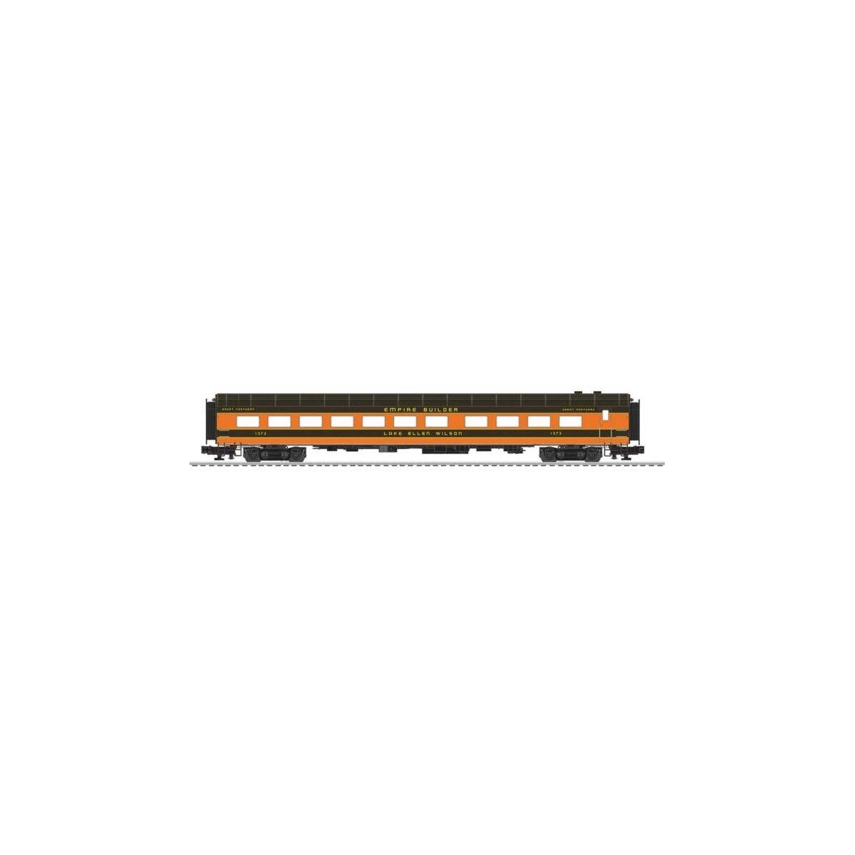 21′ Smooth-Side Diner with StationSounds - 3-Rail - Ready to Run -- Great Northern Lake Ellen Wilson (Empire Builder. Omaha Or