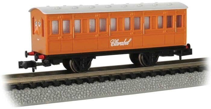Thomas and Friends(TM) -- Clarabel Coach Car (beige), N, Bachmann Industries 76095
