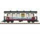 Coach - Ready to Run -- Harzquer Railroad HSB (Era VI, Brockenbahn Anniversary, red, ivory, gray), G, LGB 37738