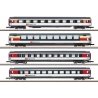 Type EW IV A, 2 Type EW IV B, 1 Type Apm Set - Ready to Run -- Swiss Federal Railways SBB (InterCity, Era VI 2019, white, black,